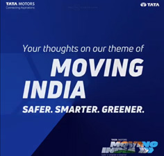 Tata Motors Auto Expo Moving India
